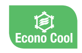 Modo Econo Cool para ahorrar sin perder confort El modo Econo Cool ajusta de forma inteligente la cantidad de aire dirigida al cuerpo según la temperatura de salida. Gracias a esta función, el equipo puede reajustar la temperatura hasta 2 ºC sin pérdida de confort. Este sistema permite mejorar la eficiencia energética hasta un 20%, manteniendo una sensación agradable en la estancia. Es una función muy útil para reducir el consumo durante el uso diario sin sacrificar bienestar.